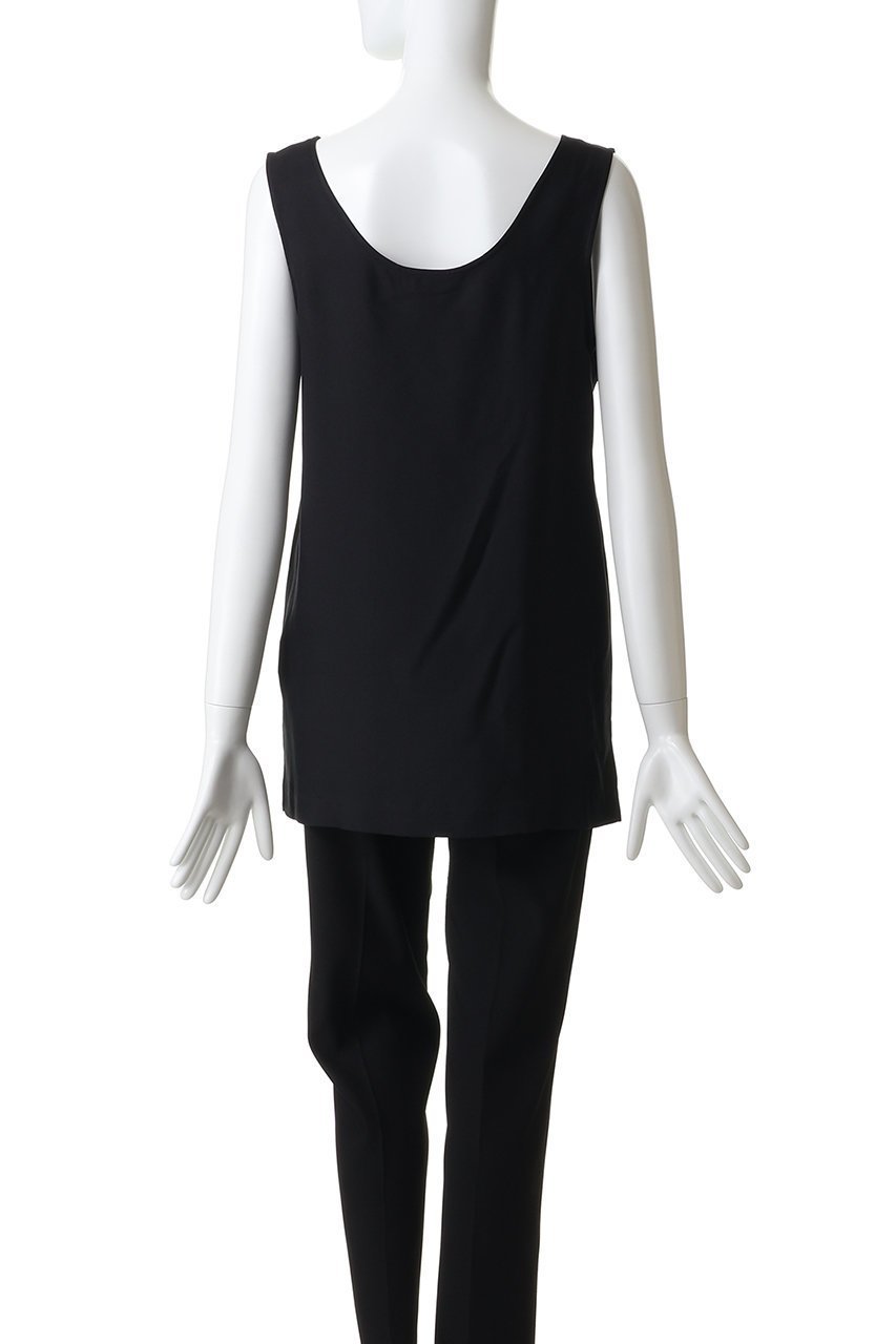 【ラスパイユ/raspail】のシルク ノースリーブブラウス 人気、トレンドファッション・服の通販 founy(ファニー) 　ファッション　Fashion　レディースファッション　Fashion for Women　トップス・カットソー　Cut & Sew Tops　キャミソール&ノースリーブ　Camisoles & Sleeveless Tops　シャツ・ブラウス・オフィスカジュアル　Elegant Blouses & Button-Ups　おすすめ　Recommended / Our Picks　シルク　Silk, 100% Silk　シンプル　Simple, Minimal　セットアップ　Set-Up, Coordinated Outfit　ノースリーブ　Sleeveless, No-Sleeve　リラックス　Relax, Relaxed Fit　エレガント 上品　Elegant　新作・新入荷　New Arrivals / New In　other-4|ID: prp329100004919031 ipo3291000000036899954