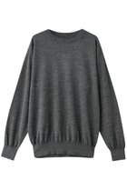【バトナー/BATONER / MEN】の【MEN】CHOMA クルーネック 人気、トレンドファッション・服の通販 founy(ファニー) ファッション Fashion メンズファッション Fashion for Men トップス・カットソー Cut & Sew Tops ニット・セーター / 定番トップス Knit Tops & Sweaters 夏 Summer 新作・新入荷 New Arrivals / New In ビジネス 仕事 通勤 Business / Work / Commuting thumbnail グレー|ID: prp329100004919032 ipo3291000000036899957
