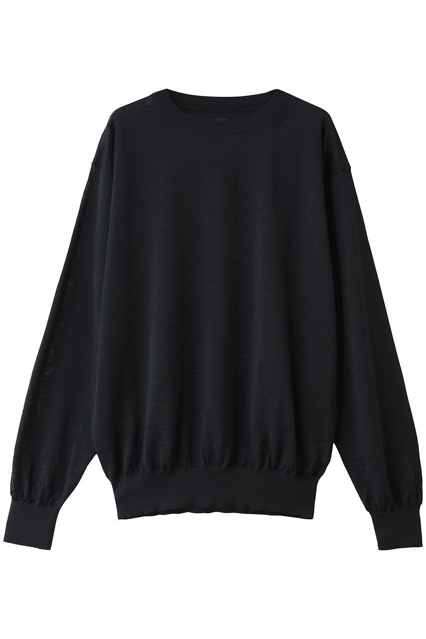 【バトナー/BATONER / MEN】の【MEN】CHOMA クルーネック インテリア・キッズ・メンズ・レディースファッション・服の通販 founy(ファニー) 　ファッション　Fashion　メンズファッション　Fashion for Men　トップス・カットソー　Cut & Sew Tops　ニット・セーター / 定番トップス　Knit Tops & Sweaters　夏　Summer　新作・新入荷　New Arrivals / New In　ビジネス 仕事 通勤　Business / Work / Commuting　ネイビー|ID: prp329100004919032 ipo3291000000036899958