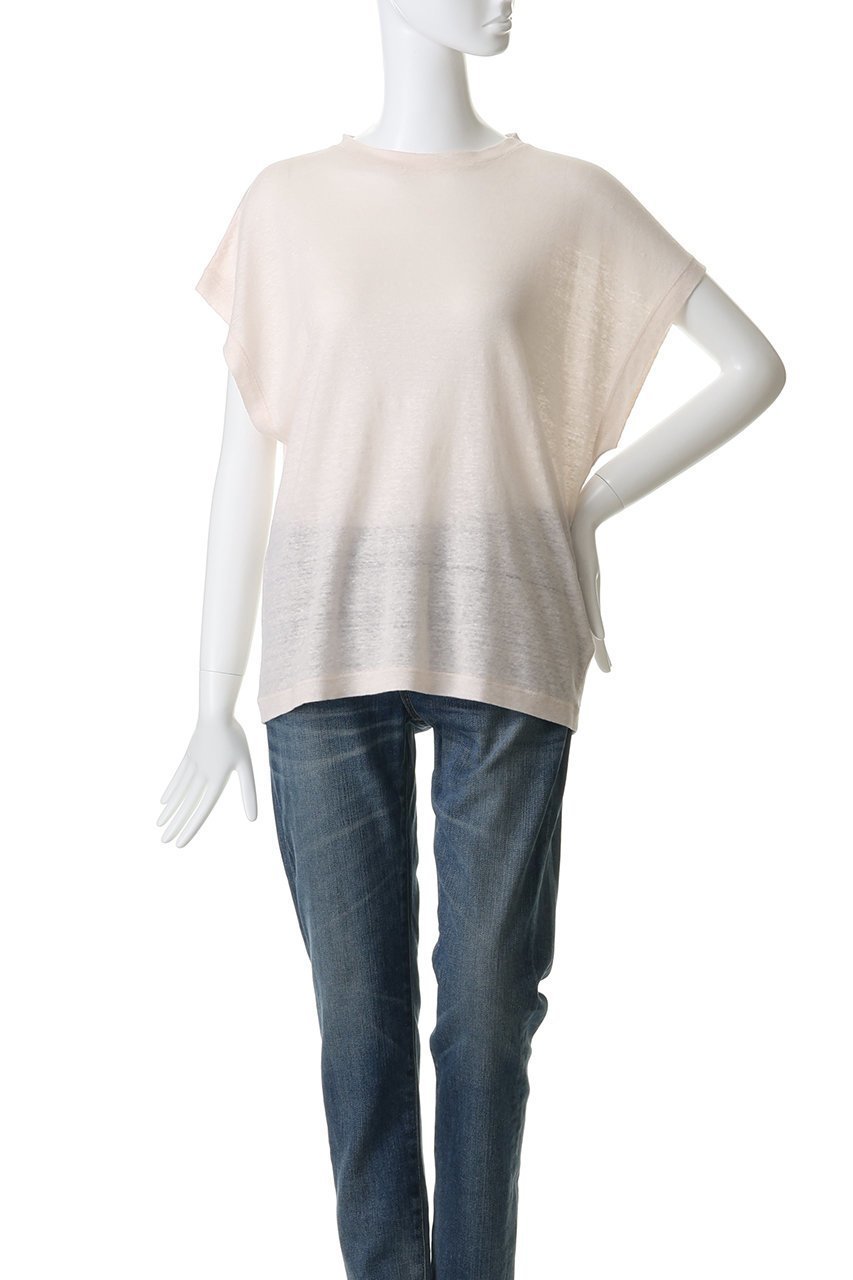 【バトナー/BATONER】のNORMANDY リネン キャップ スリーブ Tシャツ 人気、トレンドファッション・服の通販 founy(ファニー) 　ファッション　Fashion　レディースファッション　Fashion for Women　トップス・カットソー　Cut & Sew Tops　シャツ・ブラウス・オフィスカジュアル　Elegant Blouses & Button-Ups　ロングTシャツ・Tシャツ　Longline T-Shirts & Tees　カットソー・ベーシックTシャツ　Cut-and-Sewn Tops / Stretch Tees & Basics　キャップ　Cap, Baseball Cap　ショート　Short, Short Length　スリーブ　Sleeve, Long Sleeve / Short Sleeve　ドレープ　Drape, Draping Fabric　フランス　France, French　リネン　Linen, Linen Fabric　エレガント 上品　Elegant　夏　Summer　新作・新入荷　New Arrivals / New In　春　Spring　S/S・春夏　SS, Spring/Summer, Warm Season　other-2|ID: prp329100004919044 ipo3291000000036900051