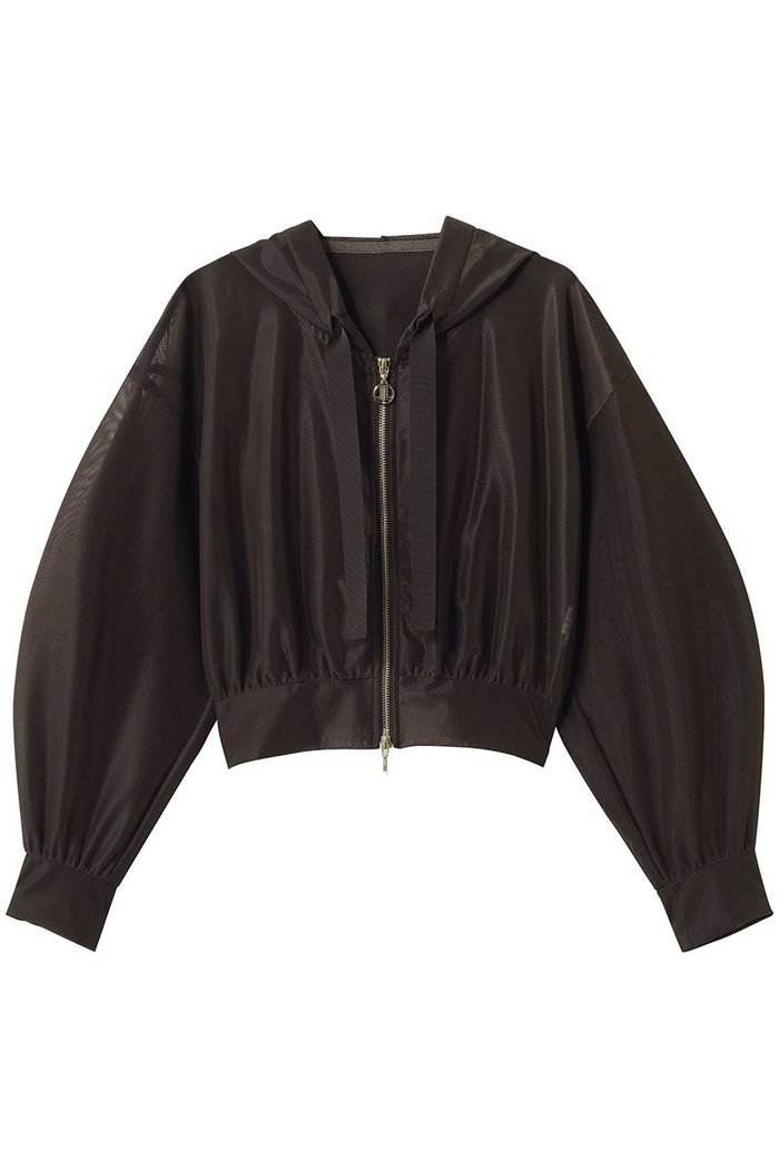 【ランバン オン ブルー/LANVIN en Bleu】のサテンラッセルフーディー インテリア・キッズ・メンズ・レディースファッション・服の通販 founy(ファニー) https://founy.com/ ファッション Fashion レディースファッション Fashion for Women トップス・カットソー Cut & Sew Tops シャツ・ブラウス・オフィスカジュアル Elegant Blouses & Button-Ups レディースパーカー・カジュアルフーディー Casual Hoodies & Sweatshirts ロングTシャツ・Tシャツ Longline T-Shirts & Tees スウェット・クルーネックトップス Sweatshirts & Crewnecks / Relaxed Fit Sweat Tops カットソー・ベーシックTシャツ Cut-and-Sewn Tops / Stretch Tees & Basics クロップド Cropped, Short Length サテン Satin, Glossy Fabric シアー Sheer, See-Through スポーティ Sporty, Casual Athletic スリーブ Sleeve, Long Sleeve / Short Sleeve ロング Long, Long-Length 夏 Summer 新作・新入荷 New Arrivals / New In 春 Spring S/S・春夏 SS, Spring/Summer, Warm Season |ID: prp329100004919050 ipo3291000000036900101