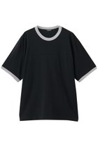 【エビコン/EVCON】の【UNISEX】FOOTBALL RINGER TEE BLACK|ID:prp329100004919053