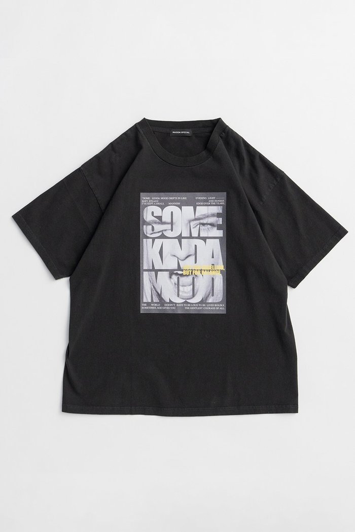 【メゾンスペシャル/MAISON SPECIAL】のSOME KINDA MOOD T-Shirt/SOME KINDA MOOD TEE インテリア・キッズ・メンズ・レディースファッション・服の通販 founy(ファニー) https://founy.com/ ファッション Fashion レディースファッション Fashion for Women トップス・カットソー Cut & Sew Tops シャツ・ブラウス・オフィスカジュアル Elegant Blouses & Button-Ups ロングTシャツ・Tシャツ Longline T-Shirts & Tees カットソー・ベーシックTシャツ Cut-and-Sewn Tops / Stretch Tees & Basics グラフィック Graphic, Graphic Design ショート Short, Short Length スラックス Slacks, Dress Pants スリーブ Sleeve, Long Sleeve / Short Sleeve デニム Denim, Jeans Material バランス Balance, Style Balance 新作・新入荷 New Arrivals / New In |ID: prp329100004919062 ipo3291000000036900212