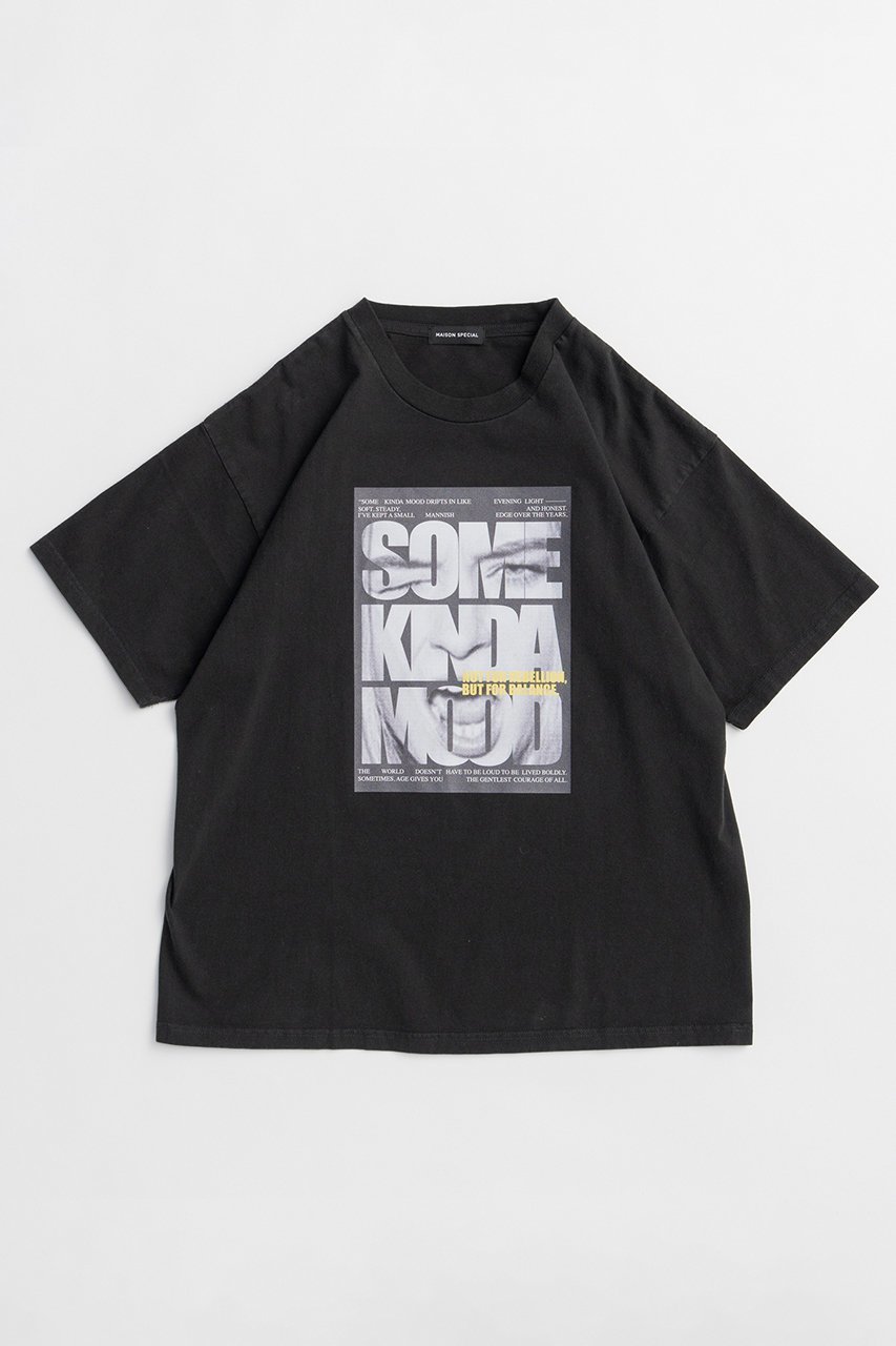 【メゾンスペシャル/MAISON SPECIAL】のSOME KINDA MOOD T-Shirt/SOME KINDA MOOD TEE 人気、トレンドファッション・服の通販 founy(ファニー) 　ファッション　Fashion　レディースファッション　Fashion for Women　トップス・カットソー　Cut & Sew Tops　シャツ・ブラウス・オフィスカジュアル　Elegant Blouses & Button-Ups　ロングTシャツ・Tシャツ　Longline T-Shirts & Tees　カットソー・ベーシックTシャツ　Cut-and-Sewn Tops / Stretch Tees & Basics　グラフィック　Graphic, Graphic Design　ショート　Short, Short Length　スラックス　Slacks, Dress Pants　スリーブ　Sleeve, Long Sleeve / Short Sleeve　デニム　Denim, Jeans Material　バランス　Balance, Style Balance　新作・新入荷　New Arrivals / New In　 other-1|ID: prp329100004919062 ipo3291000000036900212