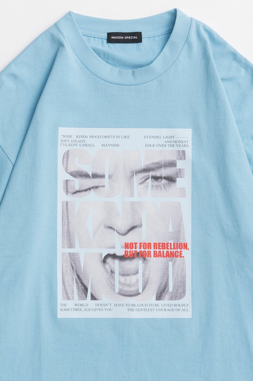 【メゾンスペシャル/MAISON SPECIAL】のSOME KINDA MOOD T-Shirt/SOME KINDA MOOD TEE 人気、トレンドファッション・服の通販 founy(ファニー) 　ファッション　Fashion　レディースファッション　Fashion for Women　トップス・カットソー　Cut & Sew Tops　シャツ・ブラウス・オフィスカジュアル　Elegant Blouses & Button-Ups　ロングTシャツ・Tシャツ　Longline T-Shirts & Tees　カットソー・ベーシックTシャツ　Cut-and-Sewn Tops / Stretch Tees & Basics　グラフィック　Graphic, Graphic Design　ショート　Short, Short Length　スラックス　Slacks, Dress Pants　スリーブ　Sleeve, Long Sleeve / Short Sleeve　デニム　Denim, Jeans Material　バランス　Balance, Style Balance　新作・新入荷　New Arrivals / New In　other-2|ID: prp329100004919062 ipo3291000000036900216