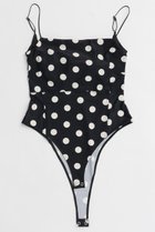 【メゾンスペシャル/MAISON SPECIAL】のCup-in Dot Bodysuit/カップインドットボディースーツ 人気、トレンドファッション・服の通販 founy(ファニー) ファッション Fashion レディースファッション Fashion for Women トップス・カットソー Cut & Sew Tops シャツ・ブラウス・オフィスカジュアル Elegant Blouses & Button-Ups ロングTシャツ・Tシャツ Longline T-Shirts & Tees カットソー・ベーシックTシャツ Cut-and-Sewn Tops / Stretch Tees & Basics スリーブ Sleeve, Long Sleeve / Short Sleeve ロング Long, Long-Length 新作・新入荷 New Arrivals / New In thumbnail BLK(ブラック)|ID: prp329100004919065 ipo3291000000036900246