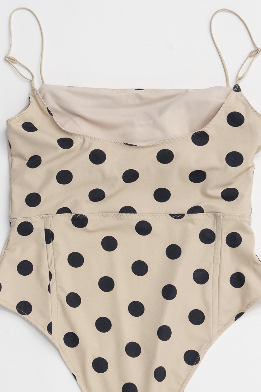 【メゾンスペシャル/MAISON SPECIAL】のCup-in Dot Bodysuit/カップインドットボディースーツ 人気、トレンドファッション・服の通販 founy(ファニー) 　ファッション　Fashion　レディースファッション　Fashion for Women　トップス・カットソー　Cut & Sew Tops　シャツ・ブラウス・オフィスカジュアル　Elegant Blouses & Button-Ups　ロングTシャツ・Tシャツ　Longline T-Shirts & Tees　カットソー・ベーシックTシャツ　Cut-and-Sewn Tops / Stretch Tees & Basics　スリーブ　Sleeve, Long Sleeve / Short Sleeve　ロング　Long, Long-Length　新作・新入荷　New Arrivals / New In　other-5|ID: prp329100004919065 ipo3291000000036900251