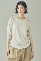 【カレンソロジー/Curensology】のシアーリネンロングスリーブTシャツ オフホワイト|ID:prp329100004919066