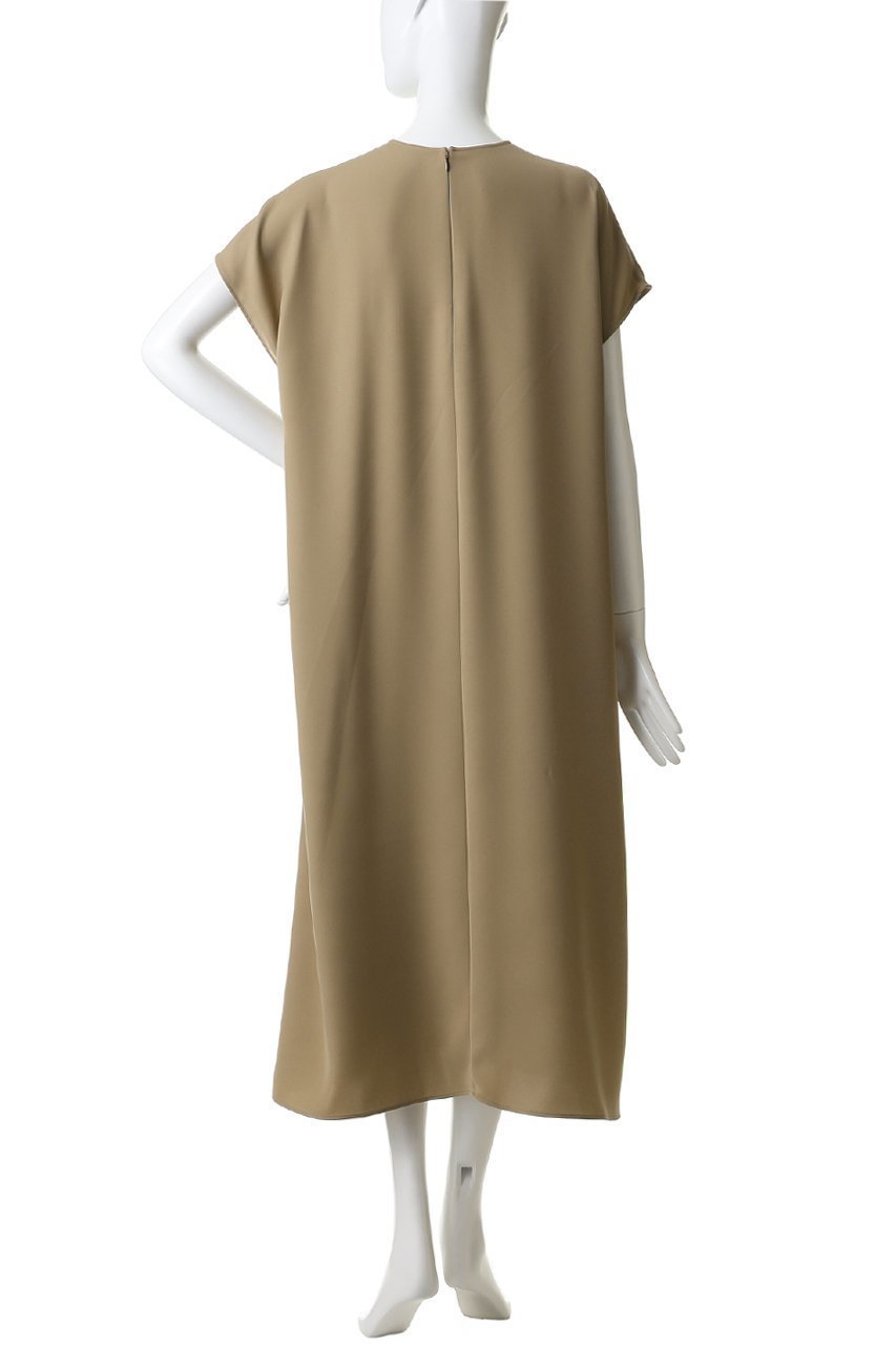 【ベイジ,/BEIGE,】のVIRGILE(ヴィルジール)/Vネックリラックスワンピース 人気、トレンドファッション・服の通販 founy(ファニー) 　ファッション　Fashion　レディースファッション　Fashion for Women　ワンピース　Dresses　チュニック　Tunic Tops & Dresses　エレガント 上品　Elegant　コクーン　Cocoon, Cocoon Silhouette　シューズ　Shoes, Footwear　チュニック　Tunic, Long Top　リラックス　Relax, Relaxed Fit　ロング　Long, Long-Length　新作・新入荷　New Arrivals / New In　other-4|ID: prp329100004919075 ipo3291000000036900342