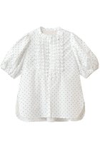 【ティアラ/Tiara】の《別注カラーあり》【MARILYN MOON】フロントフリルブラウス ドット|ID: prp329100004919076 ipo3291000000036900345