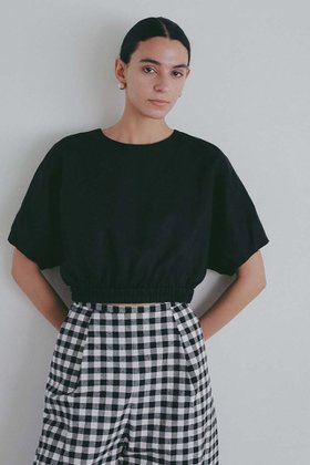 【ハー/HER.】の【4/9 12:00販売開始】リネンドルマンプルオーバー 人気、トレンドファッション・服の通販 founy(ファニー) ファッション Fashion レディースファッション Fashion for Women トップス・カットソー Cut & Sew Tops シャツ・ブラウス・オフィスカジュアル Elegant Blouses & Button-Ups カジュアルプルオーバー・ニットトップス Pullovers & Knit Tops / Casual Pullovers おすすめ Recommended / Our Picks ショート Short, Short Length シンプル Simple, Minimal スリーブ Sleeve, Long Sleeve / Short Sleeve フレア Flare, Flared 新作・新入荷 New Arrivals / New In |ID:prp329100004919077