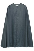 【マディソンブルー/MADISONBLUE】のSIDE SLIT CAPE LINEN ケープコート ネイビー|ID: prp329100004919080 ipo3291000000036900381
