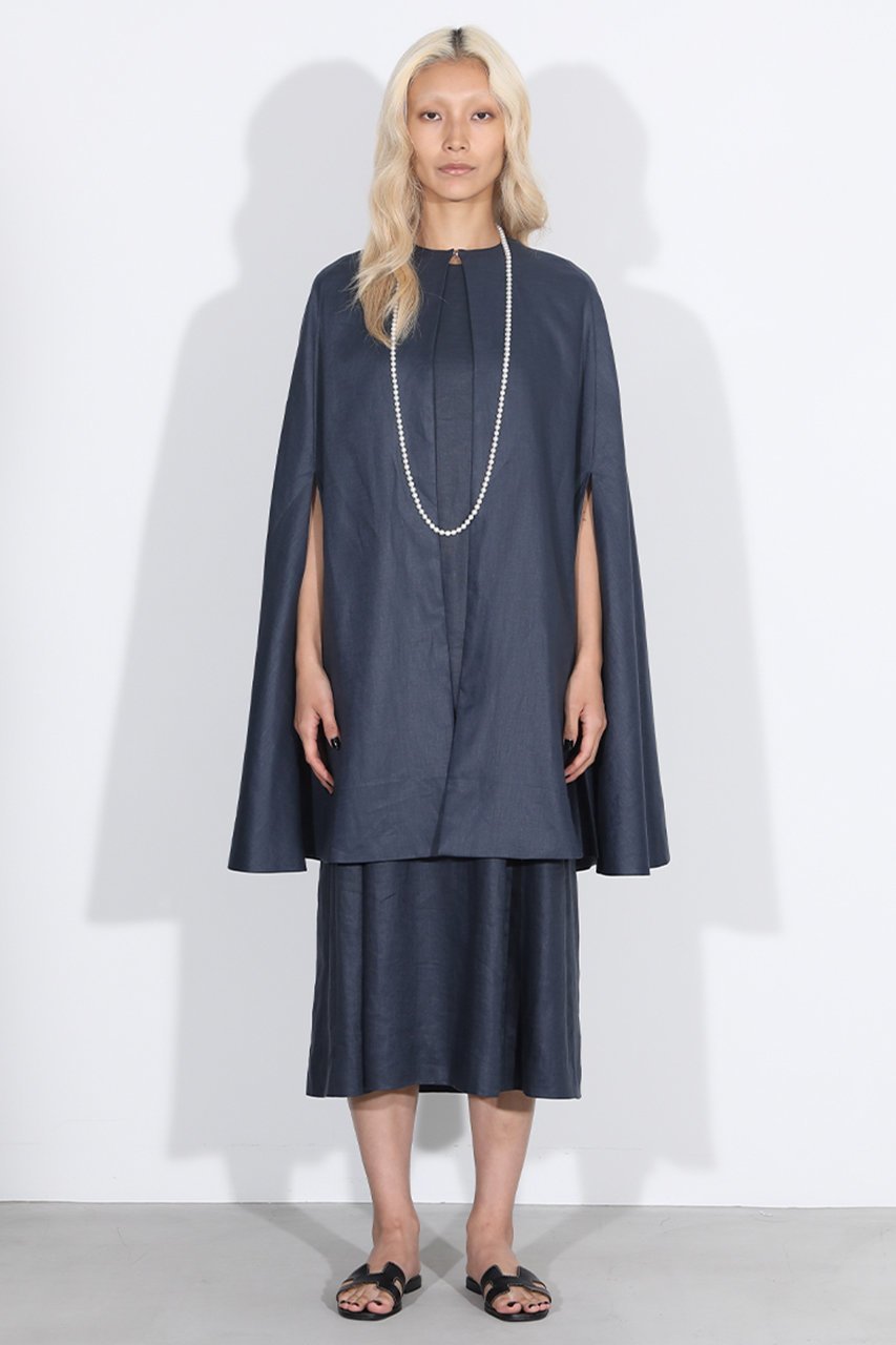 【マディソンブルー/MADISONBLUE】のSIDE SLIT CAPE LINEN ケープコート 人気、トレンドファッション・服の通販 founy(ファニー) ファッション Fashion レディースファッション Fashion for Women アウター Coat / Outerwear Collection コート・ロングコート・ピーコート Long Coats, Peacoats & More リネン Linen, Linen Fabric ロング Long, Long-Length エレガント 上品 Elegant 新作・新入荷 New Arrivals / New In other-7|ID: prp329100004919080 ipo3291000000036900387