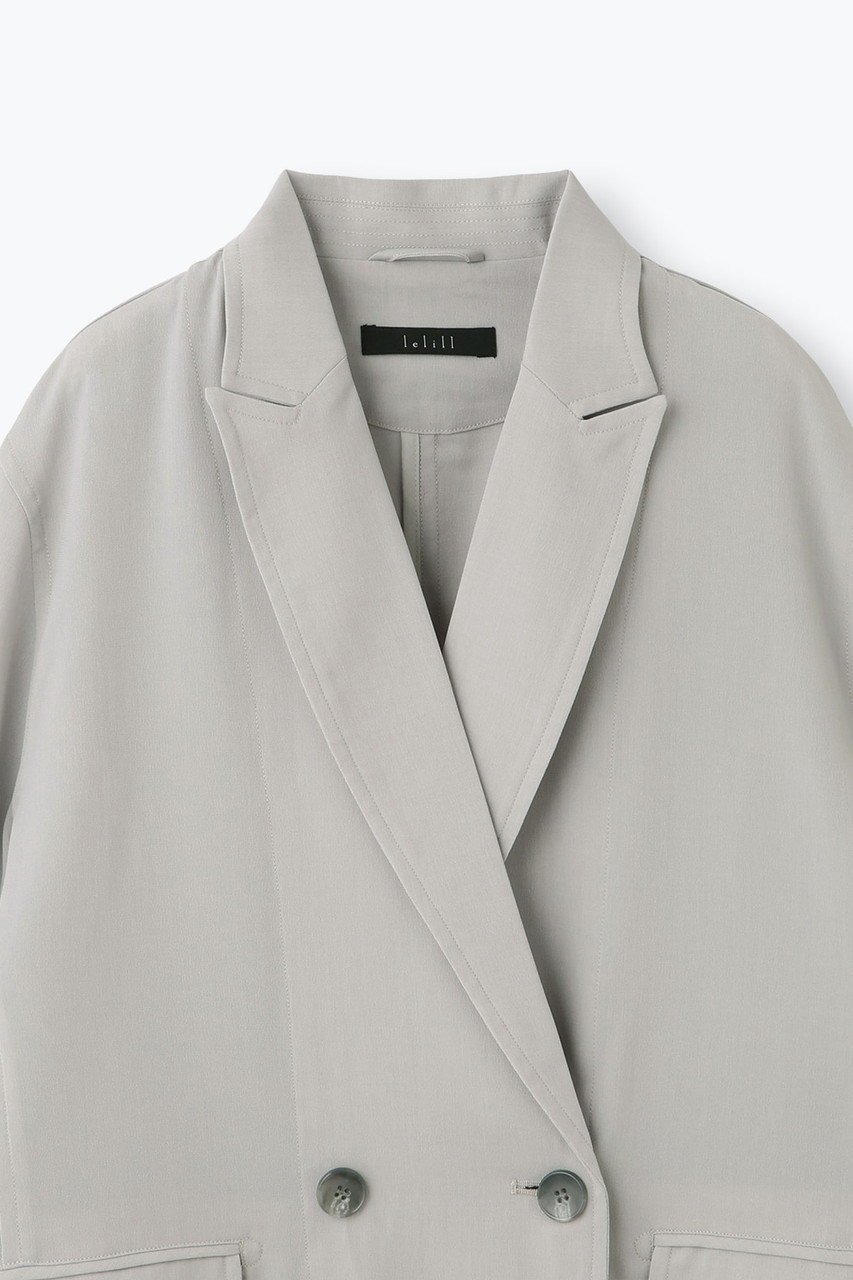 【レリル/lelill】のAUTHENTIC TAILORED JK / オーセンティックテーラードジャケット 人気、トレンドファッション・服の通販 founy(ファニー) 　ファッション　Fashion　レディースファッション　Fashion for Women　アウター　Coat / Outerwear Collection　レディースジャケット・軽アウター　Jackets　テーラードジャケット / 通勤・きれいめスタイル　Tailored Jackets & Blazers　シアー　Sheer, See-Through　ジャケット　Jacket, Outerwear　トレンド　Trend, Trending Now　ビジネス 仕事 通勤　Business / Work / Commuting　夏　Summer　新作・新入荷　New Arrivals / New In　other-3|ID: prp329100004919083 ipo3291000000036900406