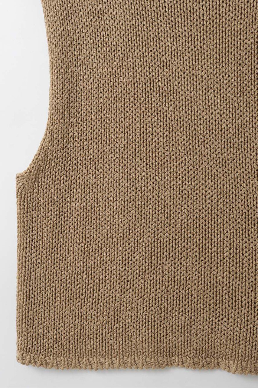 【ハー/HER.】の【4/9 12:00販売開始】リネンミックスローゲージベスト 人気、トレンドファッション・服の通販 founy(ファニー) 　ファッション　Fashion　レディースファッション　Fashion for Women　トップス・カットソー　Cut & Sew Tops　ニット　Knit Tops & Sweaters　ベスト&ジレ / 重ね着スタイル　Vests & Gilets　カジュアルプルオーバー・ニットトップス　Pullovers & Knit Tops / Casual Pullovers　シンプル　Simple, Minimal　フレア　Flare, Flared　ベスト　Vest, Waistcoat　リネン　Linen, Linen Fabric　夏　Summer　新作・新入荷　New Arrivals / New In　other-5|ID: prp329100004919084 ipo3291000000036900419