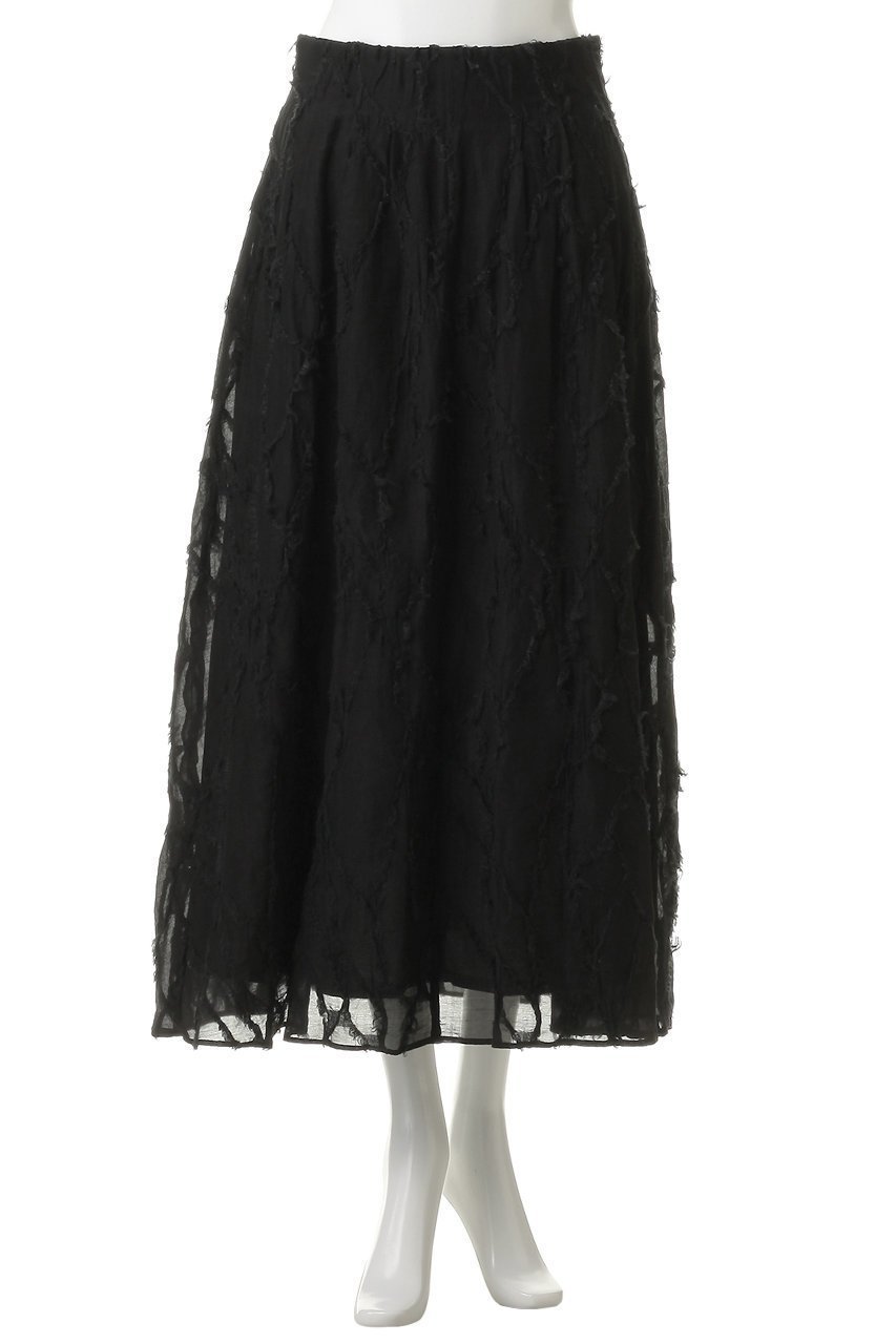 【デザイン ワークス/DESIGN WORKS】のアブストラクトカットジャガードスカート 人気、トレンドファッション・服の通販 founy(ファニー) ファッション Fashion レディースファッション Fashion for Women スカート Skirts ロングスカート Long Skirts / Maxi & Midi Skirts シアー Sheer, See-Through シンプル Simple, Minimal ジャカード/ジャガード Jacquard, Woven Pattern バランス Balance, Style Balance フリンジ Fringe, Tassel ロング Long, Long-Length 新作・新入荷 New Arrivals / New In other-2|ID: prp329100004919087 ipo3291000000036900452