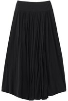 【スリー ドッツ/three dots】のジャージーコレット ウィンドフレアスカート ブラック|ID: prp329100004919091 ipo3291000000036900484