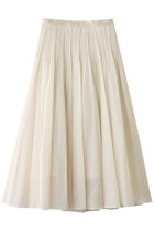 【アナイ/ANAYI】のスパンオーガンジープリーツスカート 人気、トレンドファッション・服の通販 founy(ファニー) ファッション Fashion レディースファッション Fashion for Women スカート Skirts プリーツスカート / 上品フェミニンスタイル Pleated Skirts ロングスカート Long Skirts / Maxi & Midi Skirts オーガンジー Organza Fabric シアー Sheer, See-Through スウェット / スエット Sweatshirt, Sweatwear パーティ Party, Party Style プリーツ Pleats, Pleated ロング Long, Long-Length 新作・新入荷 New Arrivals / New In thumbnail アイボリー|ID: prp329100004919092 ipo3291000000036900493