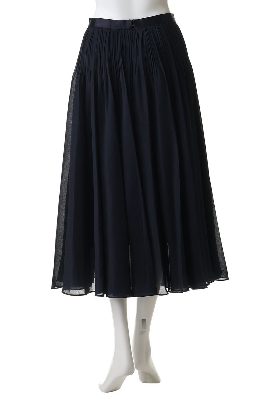 【アナイ/ANAYI】のスパンオーガンジープリーツスカート 人気、トレンドファッション・服の通販 founy(ファニー) 　ファッション　Fashion　レディースファッション　Fashion for Women　スカート　Skirts　プリーツスカート / 上品フェミニンスタイル　Pleated Skirts　ロングスカート　Long Skirts / Maxi & Midi Skirts　オーガンジー　Organza Fabric　シアー　Sheer, See-Through　スウェット / スエット　Sweatshirt, Sweatwear　パーティ　Party, Party Style　プリーツ　Pleats, Pleated　ロング　Long, Long-Length　新作・新入荷　New Arrivals / New In　other-4|ID: prp329100004919092 ipo3291000000036900497