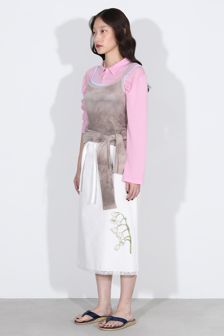 【マディソンブルー/MADISONBLUE】のMIDDLE SKIRT MUGEUET C/LI ミドルスカート 人気、トレンドファッション・服の通販 founy(ファニー) ファッション Fashion レディースファッション Fashion for Women スカート Skirts コンパクト Compact, Small Size スピンドル Spindle, Drawcord プリント Print, Printed Pattern ミドル Middle Length, Mid Height リネン Linen, Linen Fabric レース Lace, Lace Fabric ワッシャー Washer, Crinkled Finish 新作・新入荷 New Arrivals / New In other-7|ID: prp329100004919093 ipo3291000000036900506