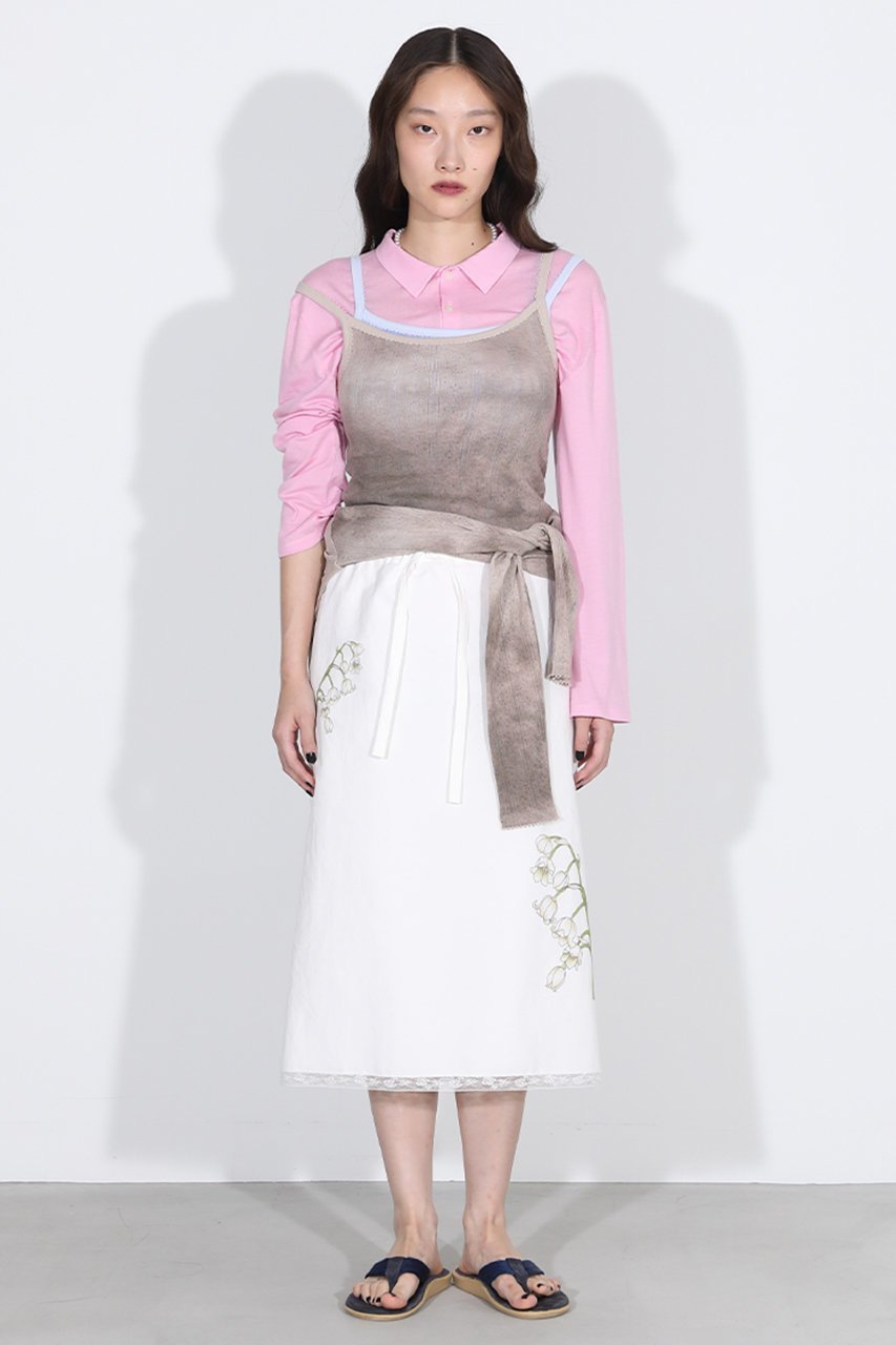 【マディソンブルー/MADISONBLUE】のMIDDLE SKIRT MUGEUET C/LI ミドルスカート 人気、トレンドファッション・服の通販 founy(ファニー) ファッション Fashion レディースファッション Fashion for Women スカート Skirts コンパクト Compact, Small Size スピンドル Spindle, Drawcord プリント Print, Printed Pattern ミドル Middle Length, Mid Height リネン Linen, Linen Fabric レース Lace, Lace Fabric ワッシャー Washer, Crinkled Finish 新作・新入荷 New Arrivals / New In other-8|ID: prp329100004919093 ipo3291000000036900507