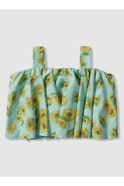 【アルアバイル/allureville】の【LOULOU WILLOUGHBY】サンフラワープリントブラウス 人気、トレンドファッション・服の通販 founy(ファニー) ファッション Fashion レディースファッション Fashion for Women トップス・カットソー Cut & Sew Tops シャツ・ブラウス・オフィスカジュアル Elegant Blouses & Button-Ups 花柄・フラワープリント・モチーフ Floral Prints & Motifs / Flower Pattern Tops ギャザー Gathered, Ruffled ショート Short, Short Length スリーブ Sleeve, Long Sleeve / Short Sleeve タフタ Taffeta, Structured Fabric プリント Print, Printed Pattern ラップ Wrap, Wrap Design エレガント 上品 Elegant 夏 Summer thumbnail グリーン系|ID: prp329100004919333 ipo3291000000036904074