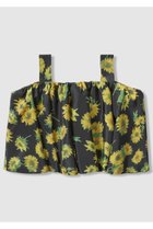 【アルアバイル/allureville】の【LOULOU WILLOUGHBY】サンフラワープリントブラウス ブラック系|ID: prp329100004919334 ipo3291000000037056620