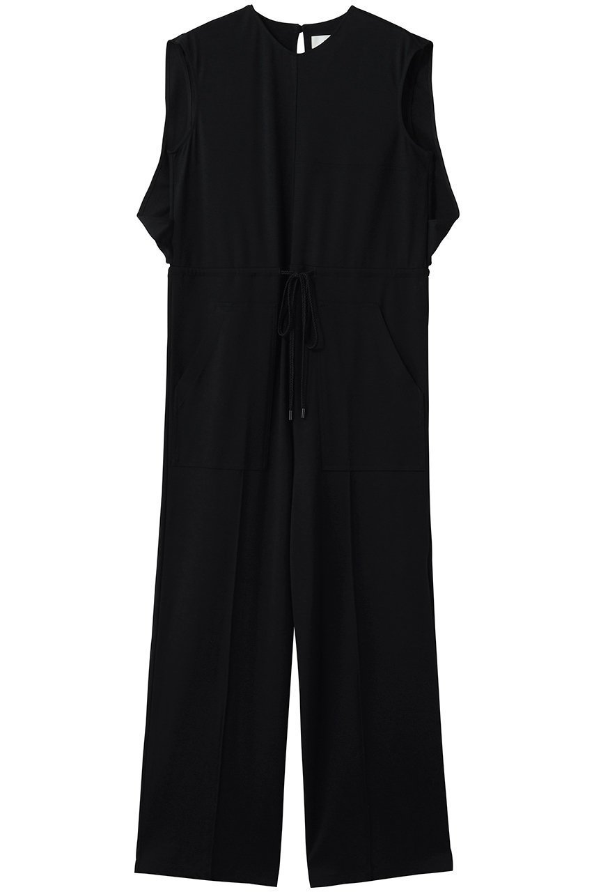 【アキラナカ/AKIRANAKA】のTova ジャージー コンビネゾン インテリア・キッズ・メンズ・レディースファッション・服の通販 founy(ファニー) 　ファッション　Fashion　レディースファッション　Fashion for Women　パンツ　Pants & Trousers　コンビネゾン　Jumpsuit, All-in-One　シューズ　Shoes, Footwear　モダン　Modern, Contemporary　リュクス　Luxury, Elegant, High-End, Chic　リラックス　Relax, Relaxed Fit　ブラック|ID: prp329100004919338 ipo3291000000036904190