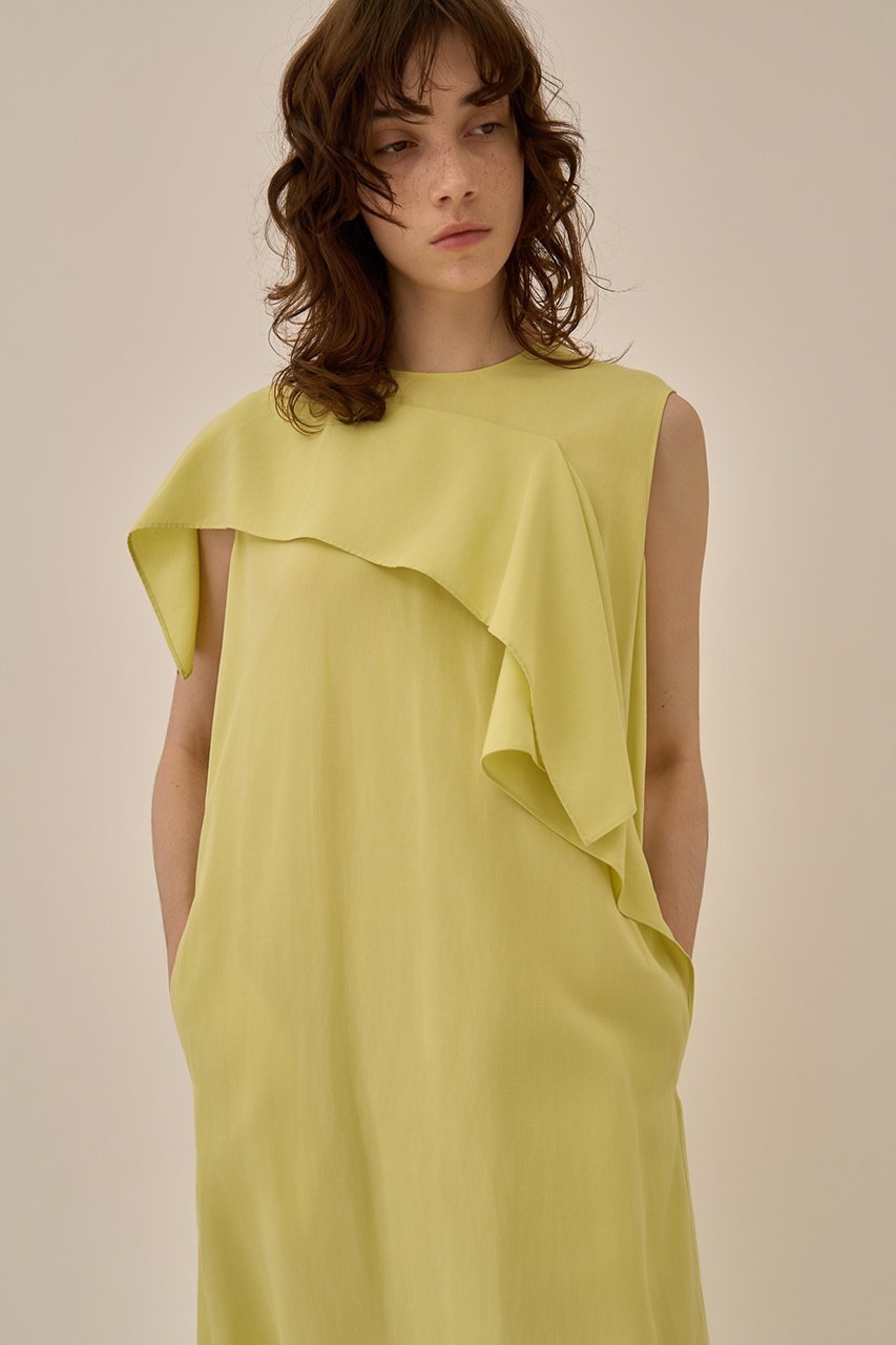 【アキラナカ/AKIRANAKA】のTea ドレープ パネル ドレス 人気、トレンドファッション・服の通販 founy(ファニー) 　ファッション　Fashion　レディースファッション　Fashion for Women　ワンピース　Dresses　フォーマル・パーティードレス・結婚式用ドレス　Elegant & Casual Dresses　チュニック　Tunic Tops & Dresses　エレガント 上品　Elegant　チュニック　Tunic, Long Top　ドレス　Dress, One-Piece　ドレープ　Drape, Draping Fabric　モダン　Modern, Contemporary　リネン　Linen, Linen Fabric　リュクス　Luxury, Elegant, High-End, Chic　ロング　Long, Long-Length　other-6|ID: prp329100004919341 ipo3291000000036904224