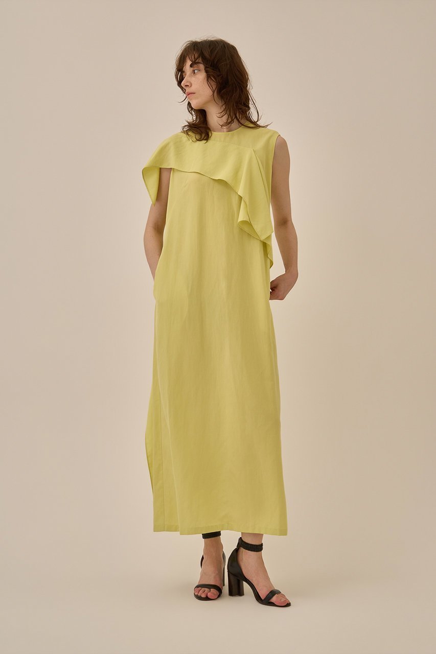 【アキラナカ/AKIRANAKA】のTea ドレープ パネル ドレス 人気、トレンドファッション・服の通販 founy(ファニー) 　ファッション　Fashion　レディースファッション　Fashion for Women　ワンピース　Dresses　フォーマル・パーティードレス・結婚式用ドレス　Elegant & Casual Dresses　チュニック　Tunic Tops & Dresses　エレガント 上品　Elegant　チュニック　Tunic, Long Top　ドレス　Dress, One-Piece　ドレープ　Drape, Draping Fabric　モダン　Modern, Contemporary　リネン　Linen, Linen Fabric　リュクス　Luxury, Elegant, High-End, Chic　ロング　Long, Long-Length　other-7|ID: prp329100004919341 ipo3291000000036904225