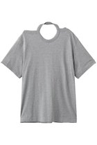 【アンスクリア/INSCRIRE】のRaffy Gauze 2Way Tシャツ 人気、トレンドファッション・服の通販 founy(ファニー) ファッション Fashion レディースファッション Fashion for Women トップス・カットソー Cut & Sew Tops シャツ・ブラウス・オフィスカジュアル Elegant Blouses & Button-Ups ロングTシャツ・Tシャツ Longline T-Shirts & Tees カットソー・ベーシックTシャツ Cut-and-Sewn Tops / Stretch Tees & Basics ショート Short, Short Length スリーブ Sleeve, Long Sleeve / Short Sleeve ベーシック Basic, Essential リラックス Relax, Relaxed Fit thumbnail ライトグレー|ID: prp329100004919342 ipo3291000000036904230