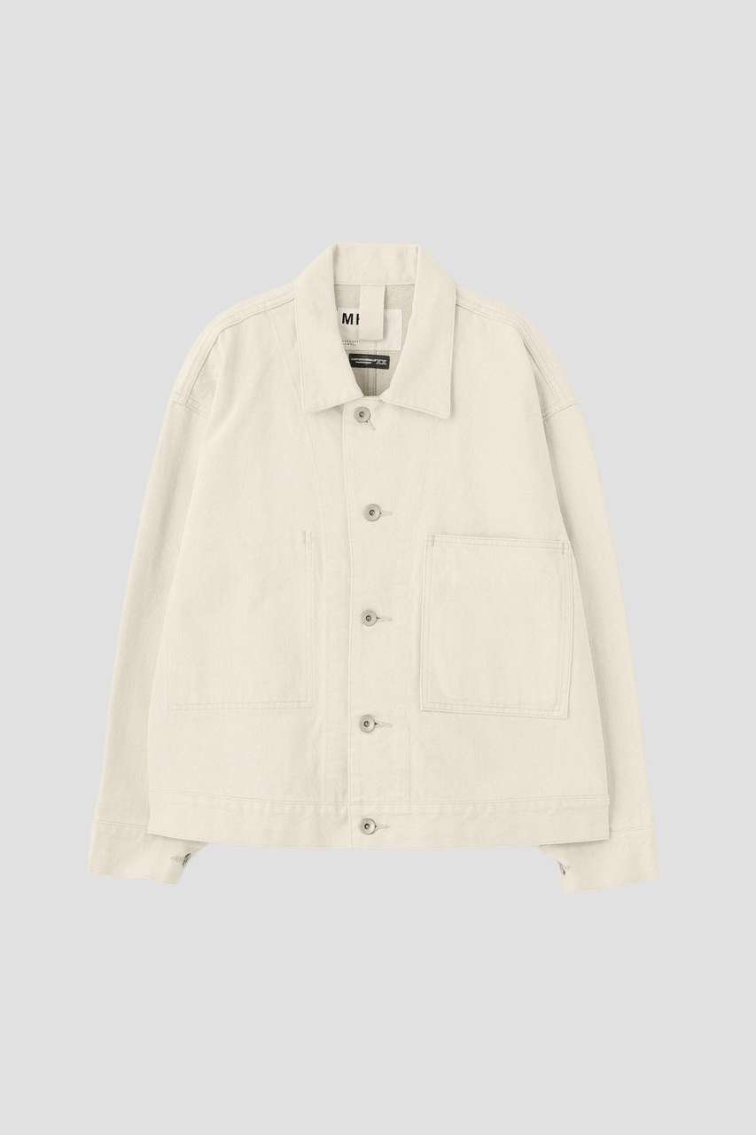 【マーガレットハウエル/MARGARET HOWELL】のCANTON NATURAL DENIM BLOUSON 人気、トレンドファッション・服の通販 founy(ファニー) ファッション Fashion レディースファッション Fashion for Women アウター Coat / Outerwear Collection レディースジャケット・軽アウター Jackets ブルゾンジャケット・スポーティアウター Blouson Jackets コンパクト Compact, Small Size ジャケット Jacket, Outerwear スマート Smart, Elegant デニム Denim, Jeans Material ブルゾン Blouson, Bomber Jacket ポケット Pocket, Pocket Detail ワイド Wide, Wide Fit エレガント 上品 Elegant other-4|ID: prp329100004919358 ipo3291000000036904384