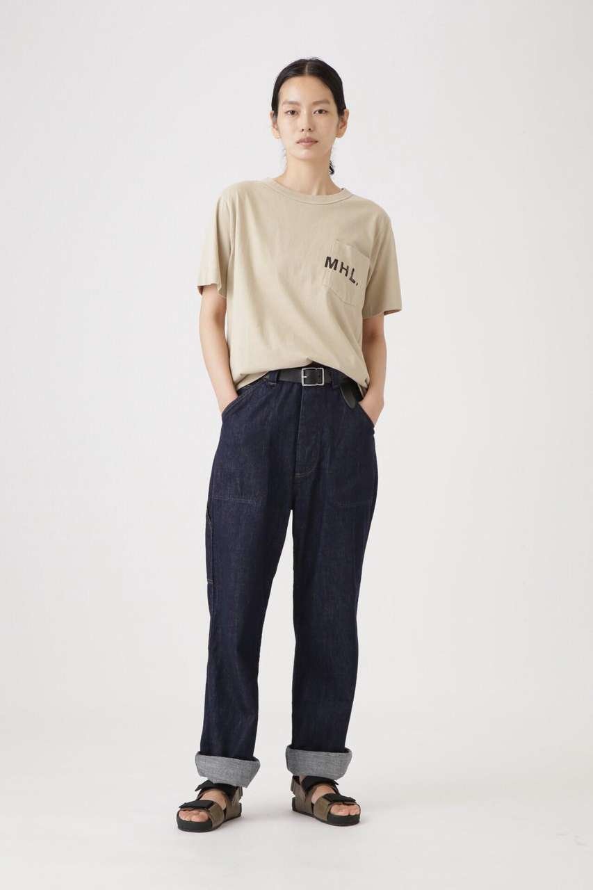 【マーガレットハウエル/MARGARET HOWELL】のCANTON LIGHT DENIM 人気、トレンドファッション・服の通販 founy(ファニー) 　ファッション　Fashion　レディースファッション　Fashion for Women　パンツ　Pants & Trousers　デニムパンツ・ジーンズ・美脚デニム　Denim Jeans & Pants　ジーンズ　Jeans, Denim Pants　デニム　Denim, Jeans Material　ネップ　Nepp, Slub Yarn　バランス　Balance, Style Balance　フィット　Fit, Slim Fit　ポケット　Pocket, Pocket Detail　モダン　Modern, Contemporary　ワーク　Workwear, Utility Style　other-3|ID: prp329100004919360 ipo3291000000036904419