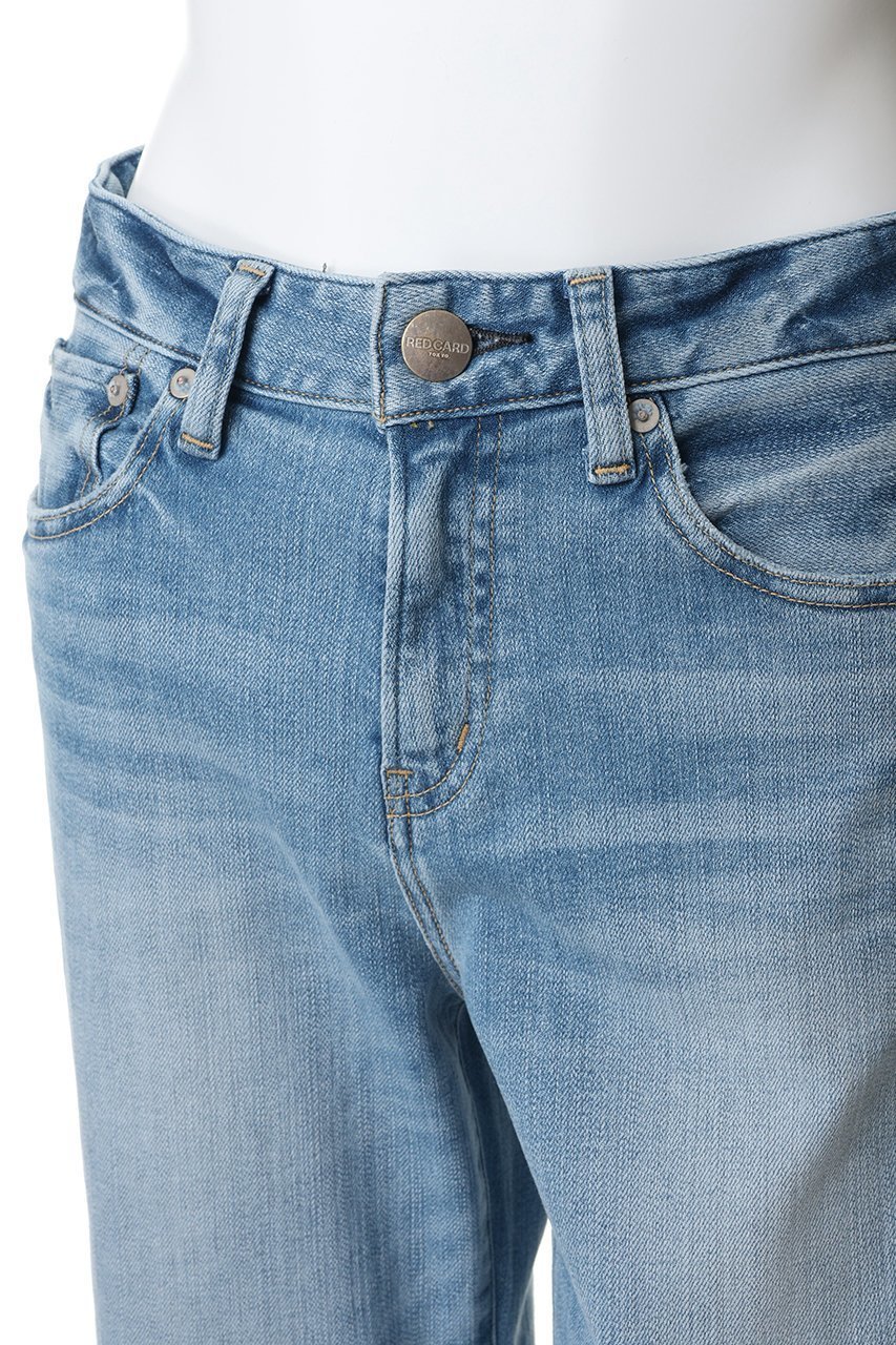 【レッドカード トーキョー/RED CARD TOKYO】の35th Anniv. Straight ミッドライズワイドストレートデニムパンツ 人気、トレンドファッション・服の通販 founy(ファニー) 　ファッション　Fashion　レディースファッション　Fashion for Women　パンツ　Pants & Trousers　デニムパンツ・ジーンズ・美脚デニム　Denim Jeans & Pants　ストレート　Straight, Straight Cut　デニム　Denim, Jeans Material　ルーズ　Loose, Oversized　定番　Standard, Basic Item　other-5|ID: prp329100004919363 ipo3291000000036904443