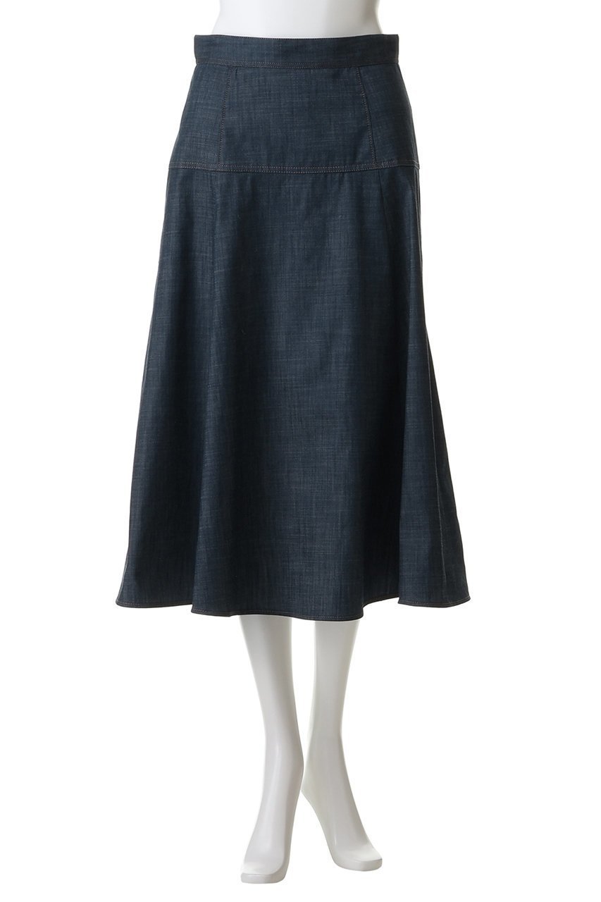 【アナイ/ANAYI】のスラブシャンブレーマーメイドスカート 人気、トレンドファッション・服の通販 founy(ファニー) ファッション Fashion レディースファッション Fashion for Women スカート Skirts ロングスカート Long Skirts / Maxi & Midi Skirts おすすめ Recommended / Our Picks デニム Denim, Jeans Material ロング Long, Long-Length other-2|ID: prp329100004919365 ipo3291000000036904454