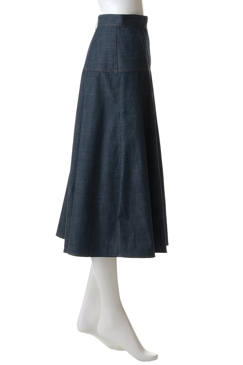 【アナイ/ANAYI】のスラブシャンブレーマーメイドスカート 人気、トレンドファッション・服の通販 founy(ファニー) ファッション Fashion レディースファッション Fashion for Women スカート Skirts ロングスカート Long Skirts / Maxi & Midi Skirts おすすめ Recommended / Our Picks デニム Denim, Jeans Material ロング Long, Long-Length other-3|ID: prp329100004919365 ipo3291000000036904455