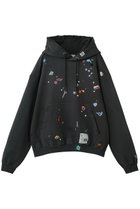 【メゾン ミハラヤスヒロ/Maison MIHARA YASUHIRO】の【Maison MIHARA YASUHIRO】KIDS STICKER フーディー ブラック|ID: prp329100004919366 ipo3291000000036904461