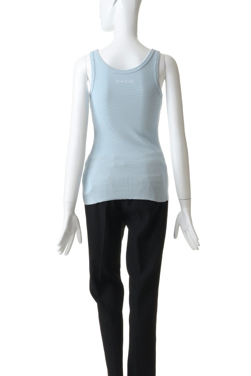 【サードマガジン/THIRD MAGAZINE】の【別注】FAITH MILLS/ロゴ刺繍サーマルタンクトップ 人気、トレンドファッション・服の通販 founy(ファニー) 　ファッション　Fashion　レディースファッション　Fashion for Women　トップス・カットソー　Cut & Sew Tops　キャミソール&ノースリーブ　Camisoles & Sleeveless Tops　シャツ・ブラウス・オフィスカジュアル　Elegant Blouses & Button-Ups　ロングTシャツ・Tシャツ　Longline T-Shirts & Tees　カットソー・ベーシックTシャツ　Cut-and-Sewn Tops / Stretch Tees & Basics　インナー　Innerwear　キャミソール　Camisole, Spaghetti Strap Top　サーマル　Thermal, Waffle Knit　シンプル　Simple, Minimal　タンク　Tank Top, Sleeveless Top　エレガント 上品　Elegant　別注　Limited Edition, Custom Order　other-4|ID: prp329100004919370 ipo3291000000036904498