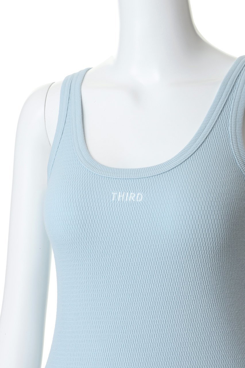 【サードマガジン/THIRD MAGAZINE】の【別注】FAITH MILLS/ロゴ刺繍サーマルタンクトップ 人気、トレンドファッション・服の通販 founy(ファニー) 　ファッション　Fashion　レディースファッション　Fashion for Women　トップス・カットソー　Cut & Sew Tops　キャミソール&ノースリーブ　Camisoles & Sleeveless Tops　シャツ・ブラウス・オフィスカジュアル　Elegant Blouses & Button-Ups　ロングTシャツ・Tシャツ　Longline T-Shirts & Tees　カットソー・ベーシックTシャツ　Cut-and-Sewn Tops / Stretch Tees & Basics　インナー　Innerwear　キャミソール　Camisole, Spaghetti Strap Top　サーマル　Thermal, Waffle Knit　シンプル　Simple, Minimal　タンク　Tank Top, Sleeveless Top　エレガント 上品　Elegant　別注　Limited Edition, Custom Order　other-5|ID: prp329100004919370 ipo3291000000036904499