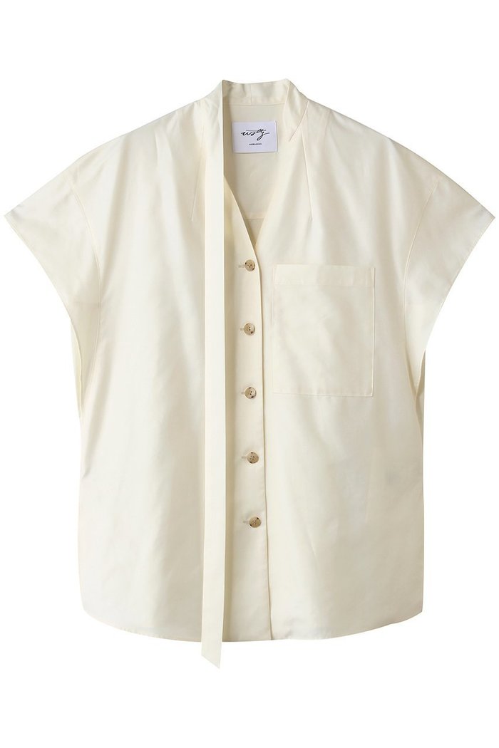 【スタニングルアー/STUNNING LURE】の【Waltz】グロッシーアシンメトリーカラーシャツ インテリア・キッズ・メンズ・レディースファッション・服の通販 founy(ファウニー) https://founy.com/ ファッション Fashion レディースファッション Fashion for Women トップス・カットソー Cut & Sew Tops シャツ・ブラウス・オフィスカジュアル Elegant Blouses & Button-Ups アシンメトリー Asymmetrical Style インナー Innerwear ショルダー Shoulder, Shoulder Strap ジャケット Jacket, Outerwear スリーブ Sleeve, Long Sleeve / Short Sleeve ドロップ Drop Shoulder, Dropped Style バランス Balance, Style Balance ヘムライン Hemline, Bottom Cut モダン Modern, Contemporary ラウンド Round, Round Neck ロング Long, Long-Length |ID: prp329100004919376 ipo3291000000036904538