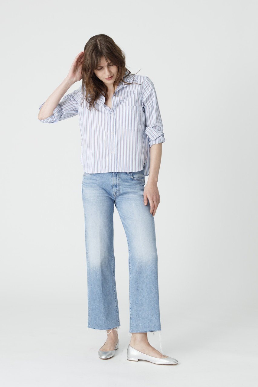 【フランク&アイリーン/Frank&Eileen】のSILVIO イタリアンコットン ブルーストライプ シャツ 人気、トレンドファッション・服の通販 founy(ファニー) ファッション Fashion レディースファッション Fashion for Women トップス・カットソー Cut & Sew Tops シャツ・ブラウス・オフィスカジュアル Elegant Blouses & Button-Ups ショート Short, Short Length ストライプ Stripe, Striped Pattern スリーブ Sleeve, Long Sleeve / Short Sleeve デニム Denim, Jeans Material ロング Long, Long-Length 新作・新入荷 New Arrivals / New In other-6|ID: prp329100004919387 ipo3291000000036904668