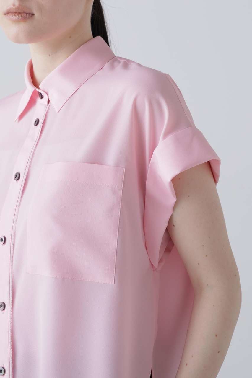 【アドーア/ADORE】のラスタージョーゼットブラウス 人気、トレンドファッション・服の通販 founy(ファニー) 　ファッション　Fashion　レディースファッション　Fashion for Women　トップス・カットソー　Cut & Sew Tops　シャツ・ブラウス・オフィスカジュアル　Elegant Blouses & Button-Ups　おすすめ　Recommended / Our Picks　ショート　Short, Short Length　スリーブ　Sleeve, Long Sleeve / Short Sleeve　セットアップ　Set-Up, Coordinated Outfit　フリンジ　Fringe, Tassel　エレガント 上品　Elegant　夏　Summer　新作・新入荷　New Arrivals / New In　春　Spring　S/S・春夏　SS, Spring/Summer, Warm Season　other-6|ID: prp329100004919388 ipo3291000000036904679