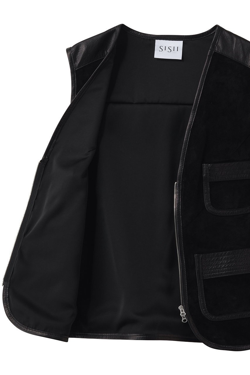 【シシ/sisii】のハンティング ベスト 人気、トレンドファッション・服の通販 founy(ファニー) 　ファッション　Fashion　レディースファッション　Fashion for Women　アウター　Coat / Outerwear Collection　レディースジャケット・軽アウター　Jackets　インナー　Innerwear　コンビ　Combo, Combination Style　ジャケット　Jacket, Outerwear　スリーブ　Sleeve, Long Sleeve / Short Sleeve　ベスト　Vest, Waistcoat　ポケット　Pocket, Pocket Detail　新作・新入荷　New Arrivals / New In　other-6|ID: prp329100004919394 ipo3291000000036904779