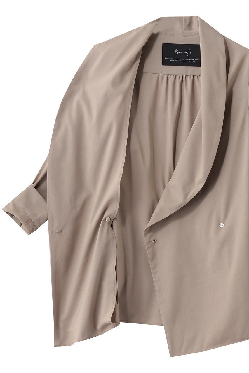 【ルームエイト/Room no.8】のTORO 2B DRAPE シャツ ジャケット 人気、トレンドファッション・服の通販 founy(ファニー) 　ファッション　Fashion　レディースファッション　Fashion for Women　アウター　Coat / Outerwear Collection　レディースジャケット・軽アウター　Jackets　ジャケット　Jacket, Outerwear　ドレープ　Drape, Draping Fabric　ポケット　Pocket, Pocket Detail　other-6|ID: prp329100004919400 ipo3291000000036904876