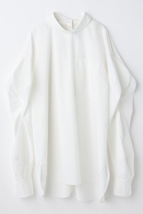 【ナゴンスタンス/nagonstans】 loose bump shirt人気、トレンドファッション・服の通販 founy(ファニー) ファッション Fashion レディースファッション Fashion for Women トップス・カットソー Cut & Sew Tops シャツ・ブラウス・オフィスカジュアル Elegant Blouses & Button-Ups シリコン Silicone, Silicone Material スタンド Stand Collar, Upright Stand スリーブ Sleeve, Long Sleeve / Short Sleeve フォルム Silhouette, Form フォーマル Formal, Dressy ロング Long, Long-Length エレガント 上品 Elegant |ID:prp329100004919404