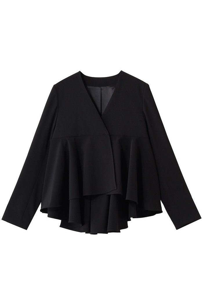 【アルアバイル/allureville】の【Loulou Willoughby】ダブルクロスフレアペプラムジャケット インテリア・キッズ・メンズ・レディースファッション・服の通販 founy(ファニー) https://founy.com/ ファッション Fashion レディースファッション Fashion for Women アウター Coat / Outerwear Collection レディースジャケット・軽アウター Jackets インナー Innerwear ジャケット Jacket, Outerwear ダブル Double, Double-Breasted フォルム Silhouette, Form フレア Flare, Flared ペプラム Peplum, Flared Hem ビジネス 仕事 通勤 Business / Work / Commuting |ID: prp329100004919413 ipo3291000000036905036