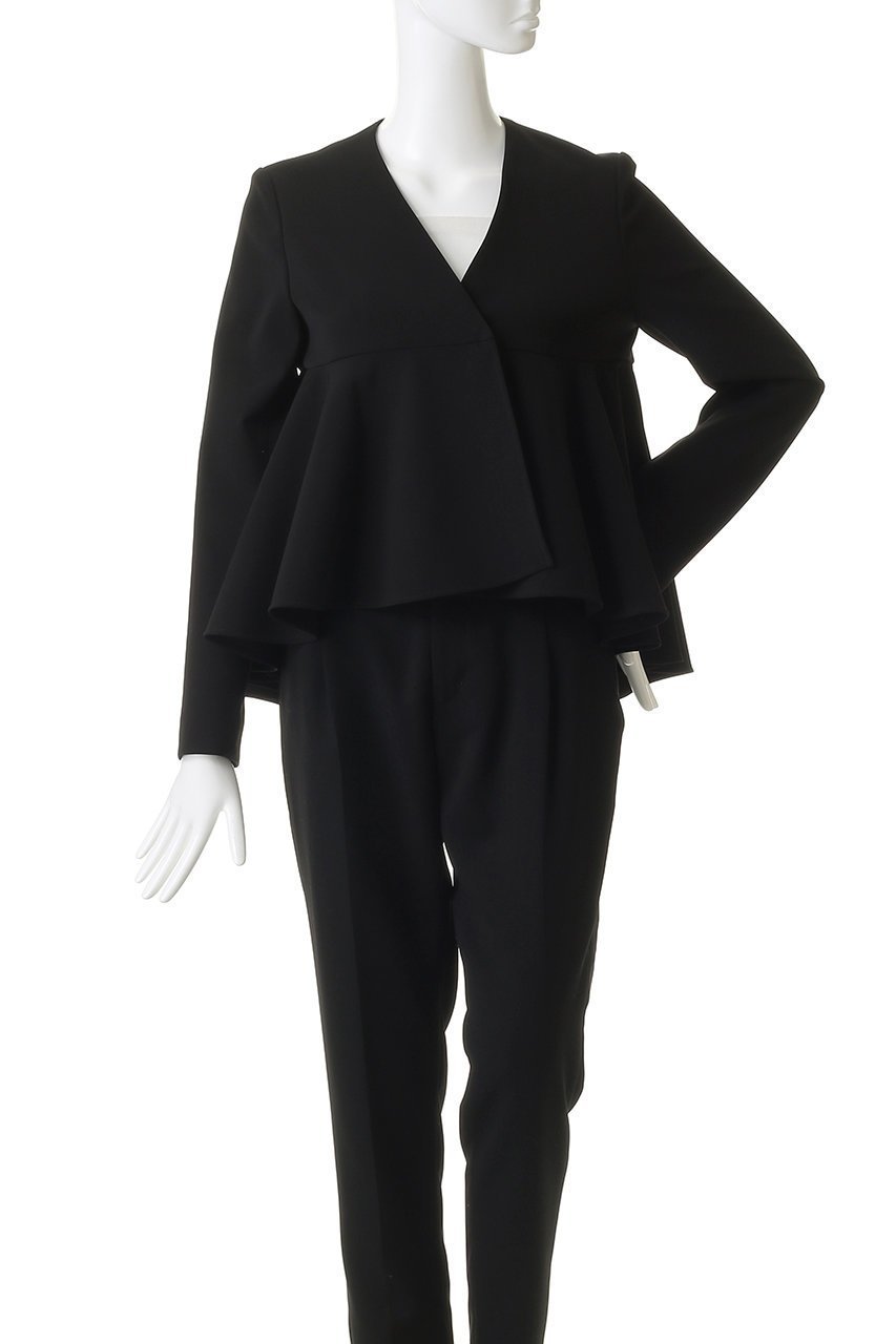 【アルアバイル/allureville】の【Loulou Willoughby】ダブルクロスフレアペプラムジャケット 人気、トレンドファッション・服の通販 founy(ファニー) ファッション Fashion レディースファッション Fashion for Women アウター Coat / Outerwear Collection レディースジャケット・軽アウター Jackets インナー Innerwear ジャケット Jacket, Outerwear ダブル Double, Double-Breasted フォルム Silhouette, Form フレア Flare, Flared ペプラム Peplum, Flared Hem ビジネス 仕事 通勤 Business / Work / Commuting other-2|ID: prp329100004919413 ipo3291000000036905037