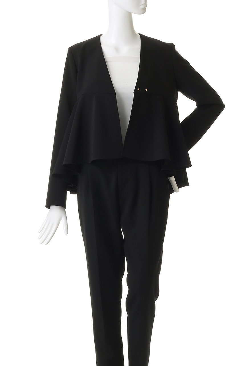 【アルアバイル/allureville】の【Loulou Willoughby】ダブルクロスフレアペプラムジャケット 人気、トレンドファッション・服の通販 founy(ファニー) ファッション Fashion レディースファッション Fashion for Women アウター Coat / Outerwear Collection レディースジャケット・軽アウター Jackets インナー Innerwear ジャケット Jacket, Outerwear ダブル Double, Double-Breasted フォルム Silhouette, Form フレア Flare, Flared ペプラム Peplum, Flared Hem ビジネス 仕事 通勤 Business / Work / Commuting other-7|ID: prp329100004919413 ipo3291000000036905042