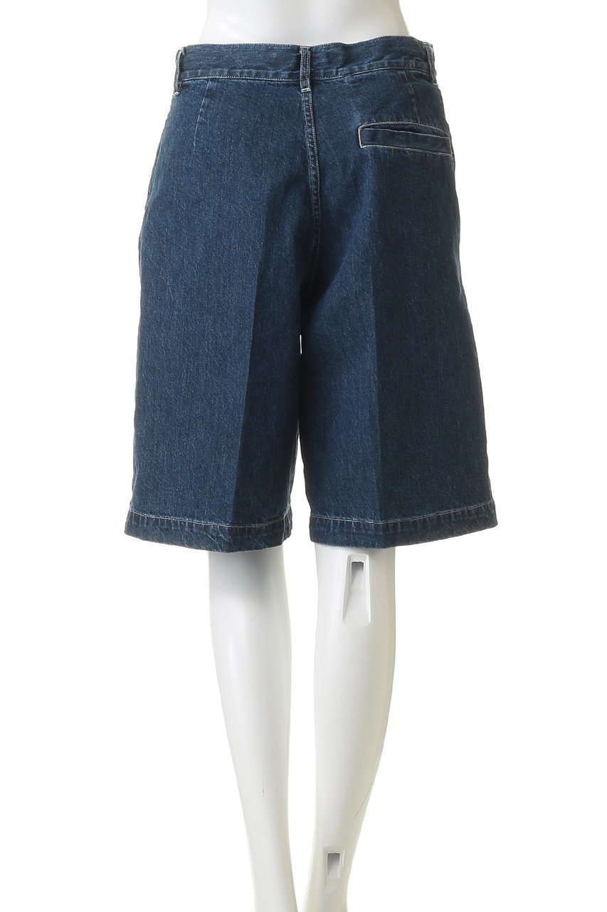 【ミズイロ インド/mizuiro ind】のdenim half PT パンツ 人気、トレンドファッション・服の通販 founy(ファニー) ファッション Fashion レディースファッション Fashion for Women パンツ Pants & Trousers カットソー Cut and Sewn Top センター Center, Center Line デニム Denim, Jeans Material ハーフ Half, Half-Length other-4|ID: prp329100004919416 ipo3291000000036905073