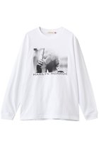 【エリオポール/heliopole】の【GOOD ROCK SPEED】Marilyn Monroe LS Tシャツ 人気、トレンドファッション・服の通販 founy(ファニー) ファッション Fashion レディースファッション Fashion for Women トップス・カットソー Cut & Sew Tops シャツ・ブラウス・オフィスカジュアル Elegant Blouses & Button-Ups ロングTシャツ・Tシャツ Longline T-Shirts & Tees カットソー・ベーシックTシャツ Cut-and-Sewn Tops / Stretch Tees & Basics グラフィック Graphic, Graphic Design スタイリッシュ Stylish, Fashionable スリーブ Sleeve, Long Sleeve / Short Sleeve フロント Front, Front Design プリント Print, Printed Pattern ロング Long, Long-Length thumbnail ホワイト|ID: prp329100004919417 ipo3291000000036905079